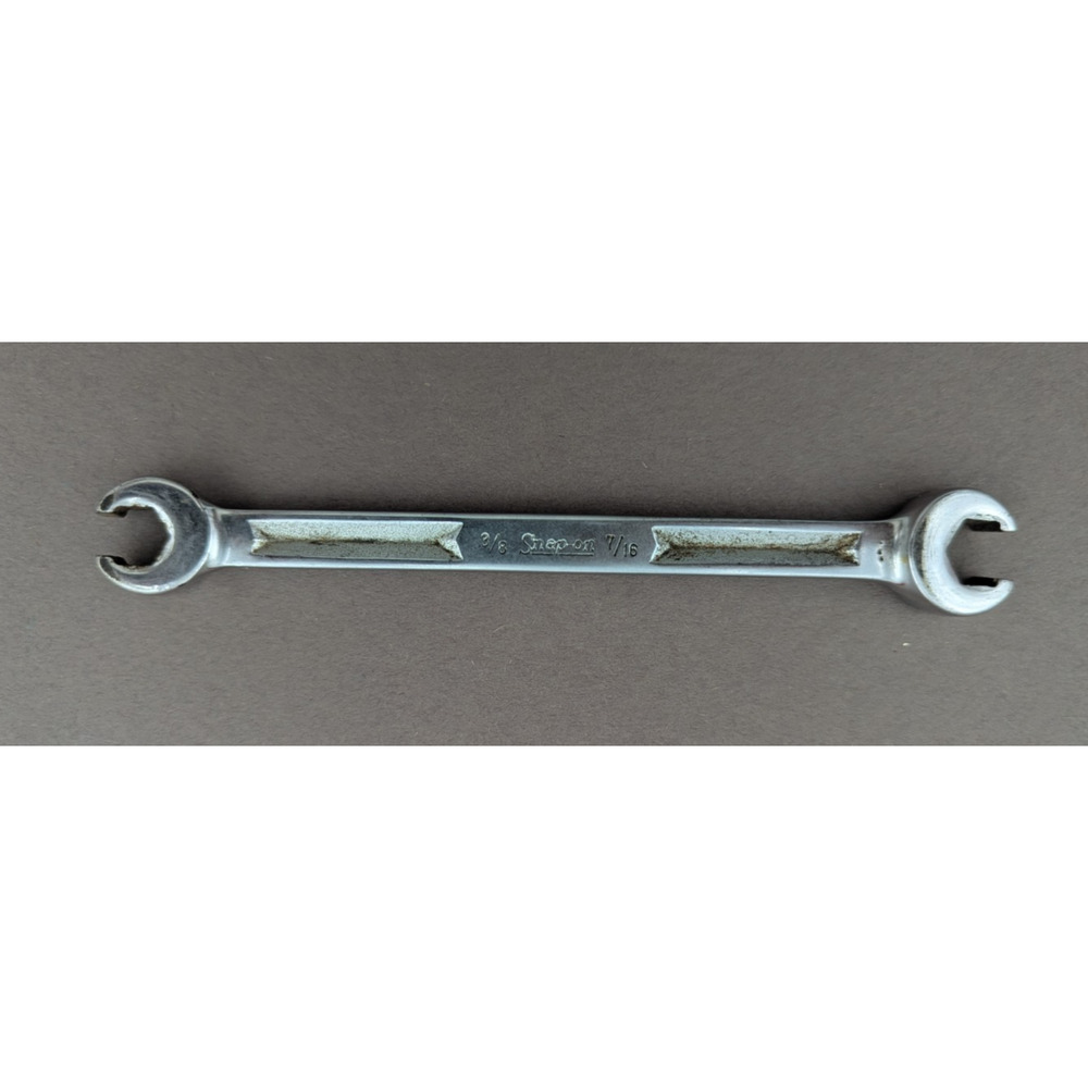 Snap-on SAE 3/8" x 7/16" Double End Flare Nut Wrench RXH1214S